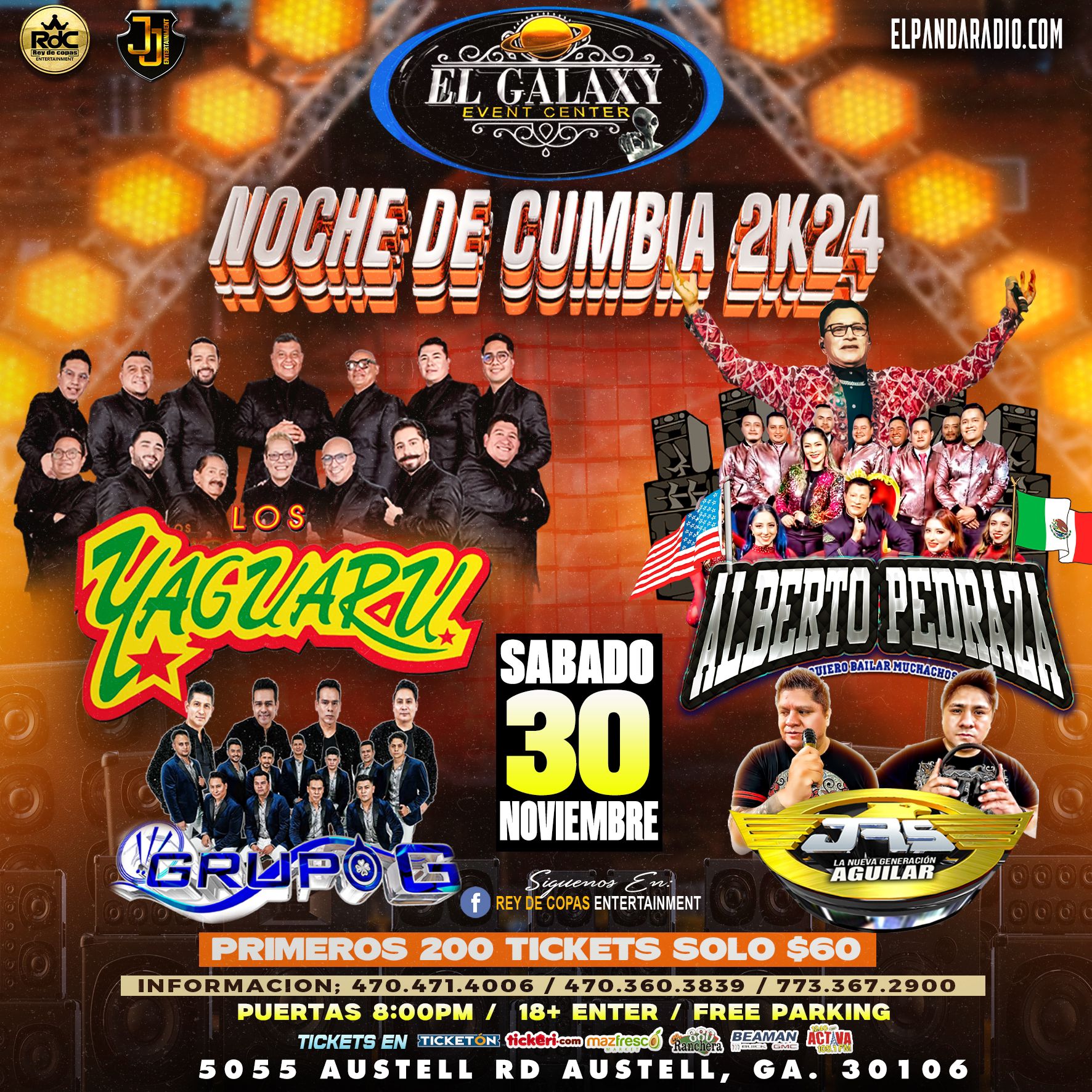 Noche de cumbia 2024