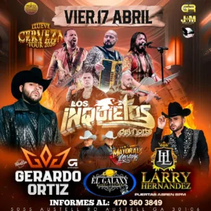 Los Inquietos del Norte – Llueve Cerveza Tour 2026