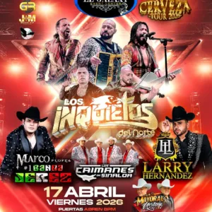 Los Inquietos del Norte – Llueve Cerveza Tour 2026