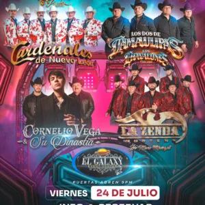 Cardenales de Nuevo León, Los Dos de Tamaulipas, Cornelio Vega y Su Dinastía y La Zenda Norteña